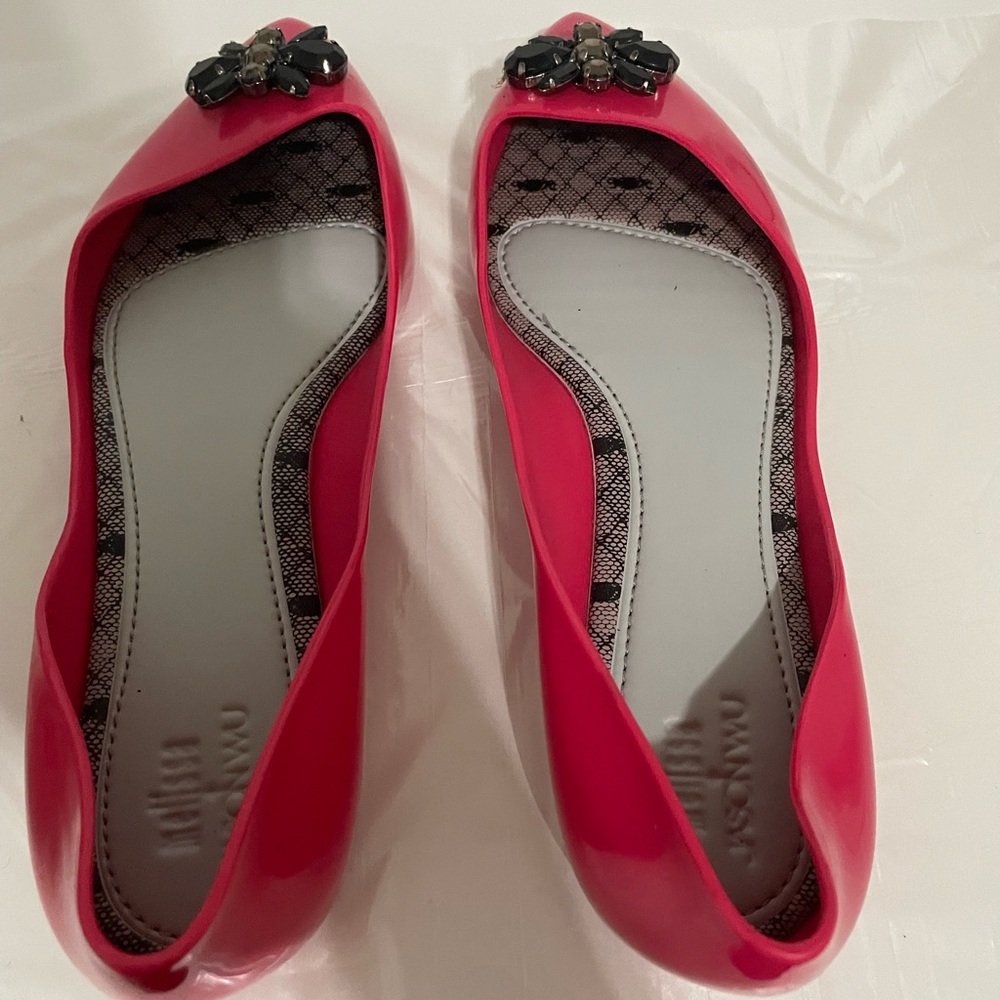 Sexy pink flats